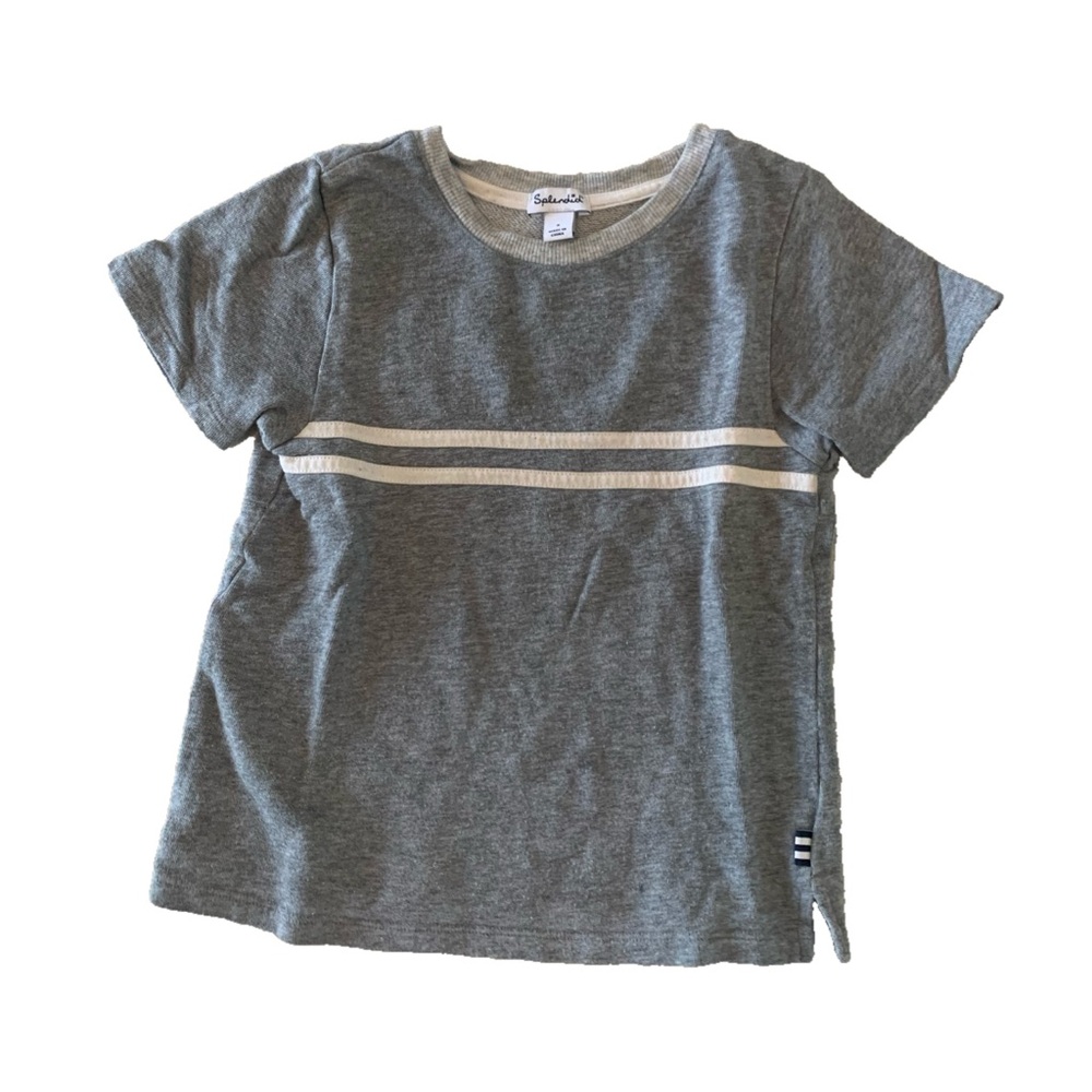 Splendid Youth Boys Gray Short Sleeve Tees Casual Comfort